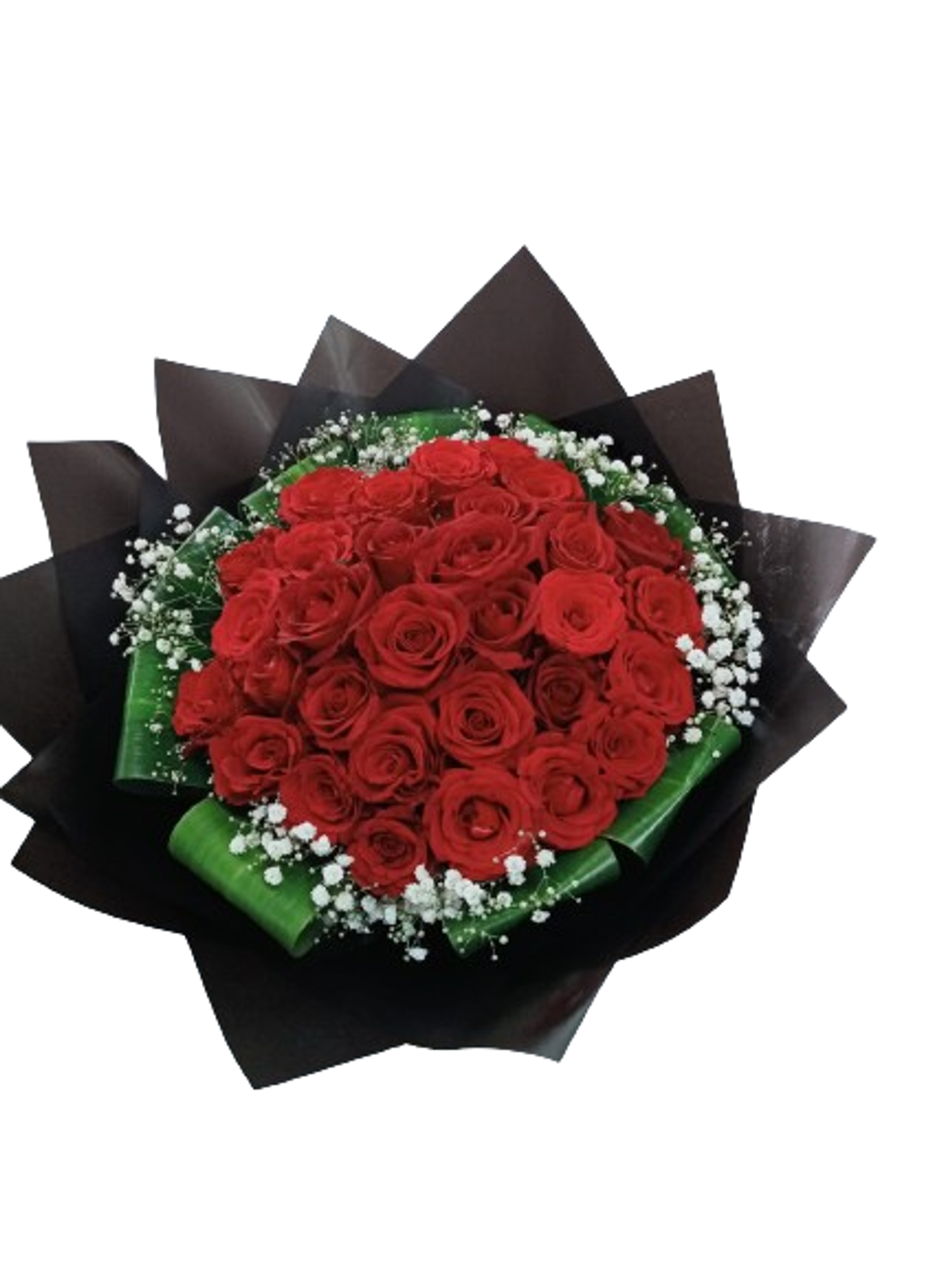 1017 Hand Bouquet Red