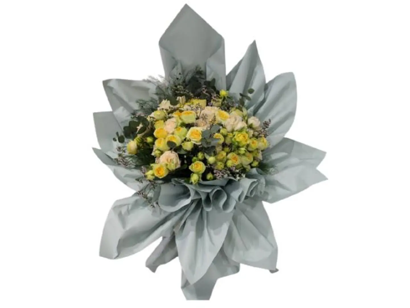 Baby Rose Yellowcreme Varieties Bouquet 234