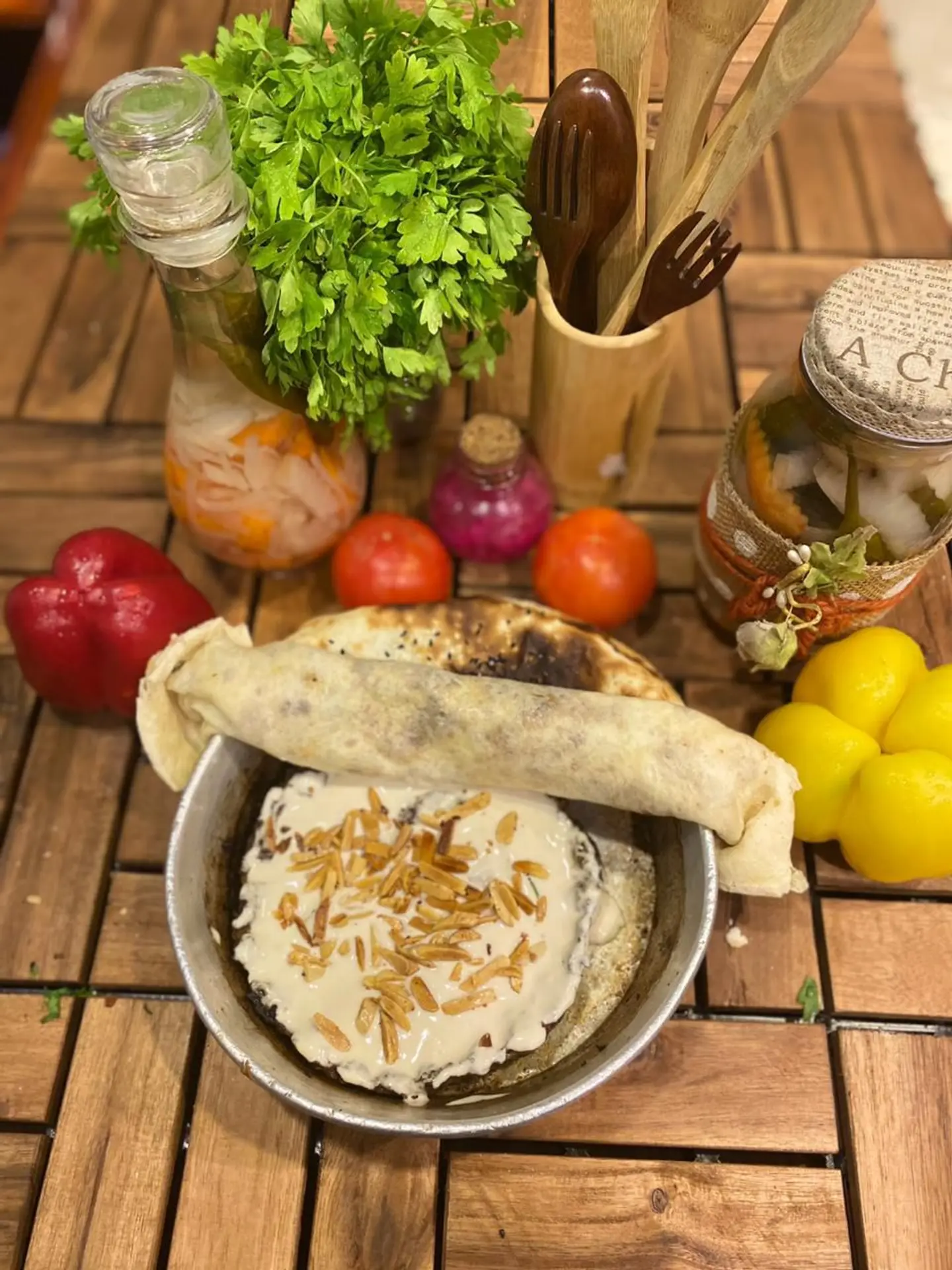 كفته لحم باللبن