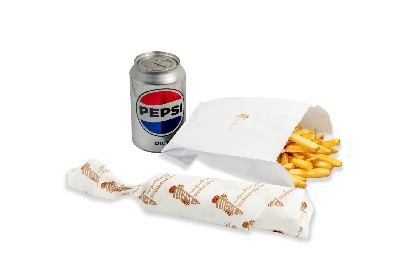 Shawarma Arabic Bread Meal