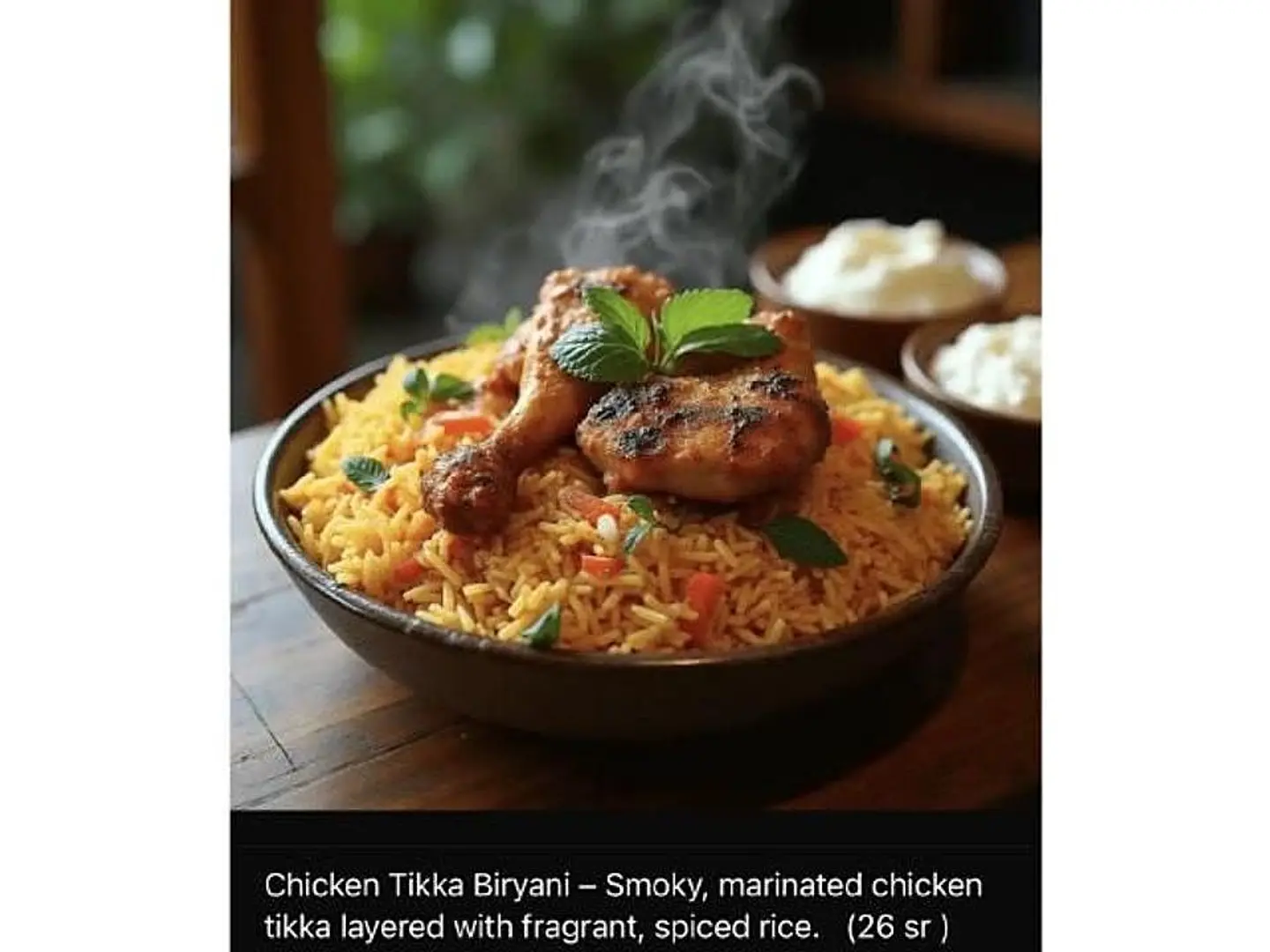 Chicken Tikka Biryani