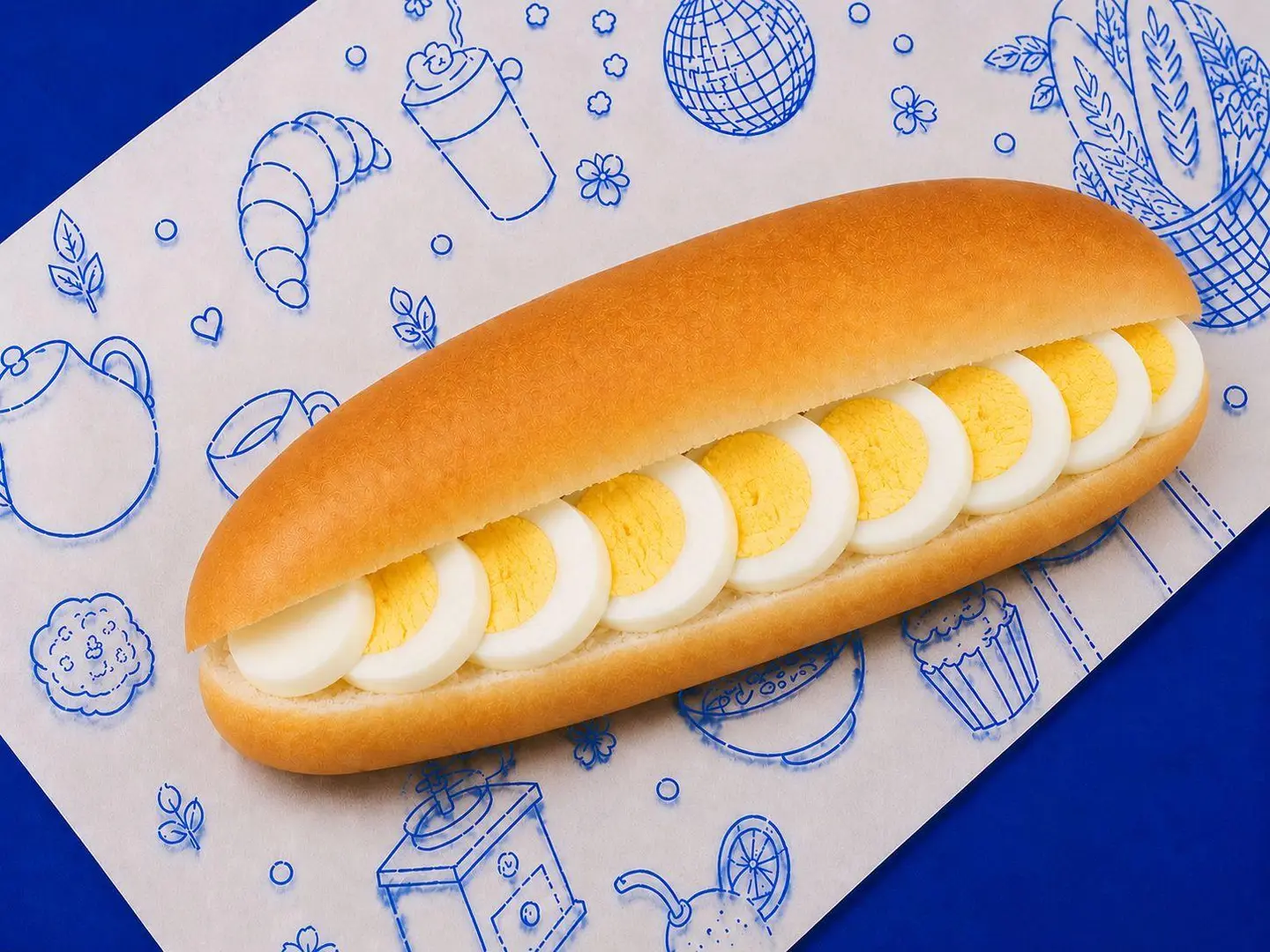 Boiled Egg Sandwich