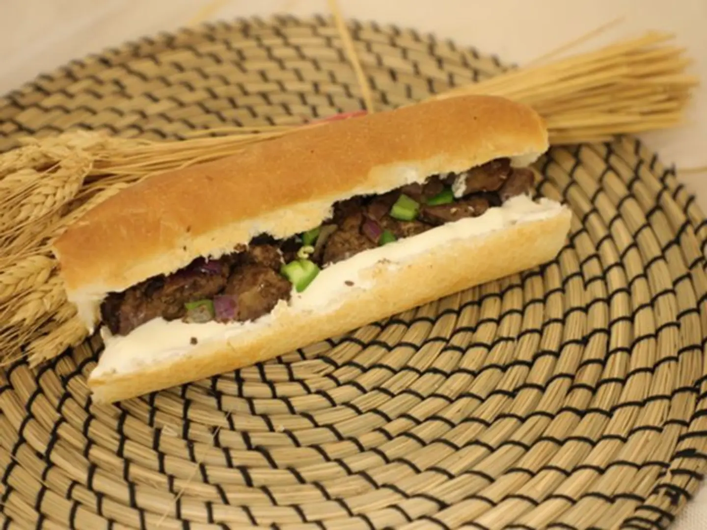Chicken Liver Sandwich With Cheese