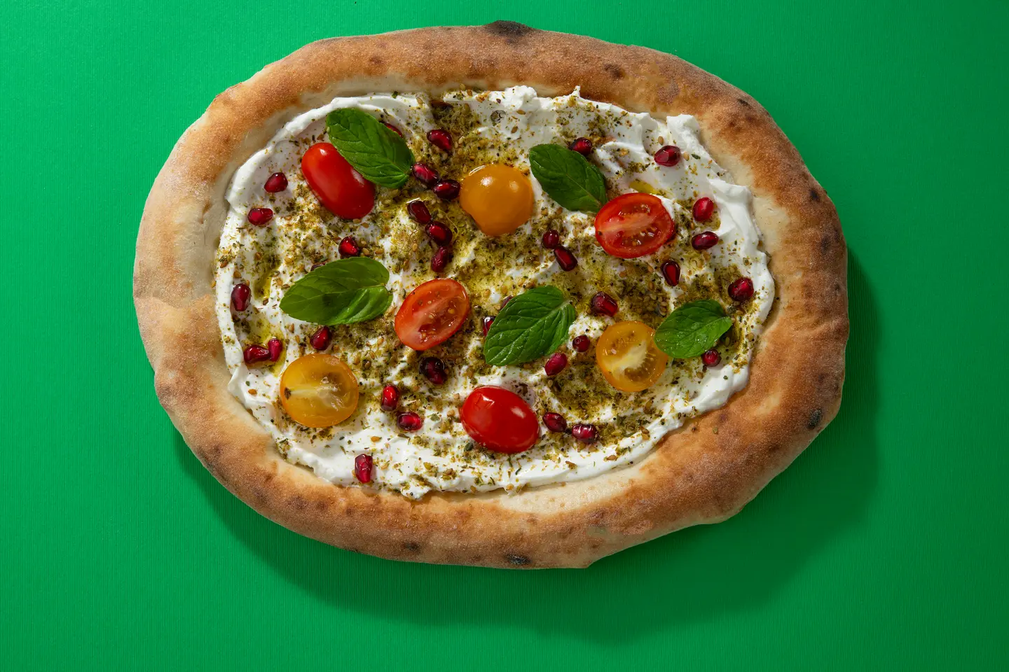 لبنة مزعترة