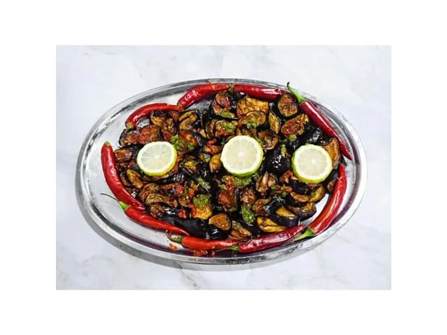 Large Eggplant Dish
