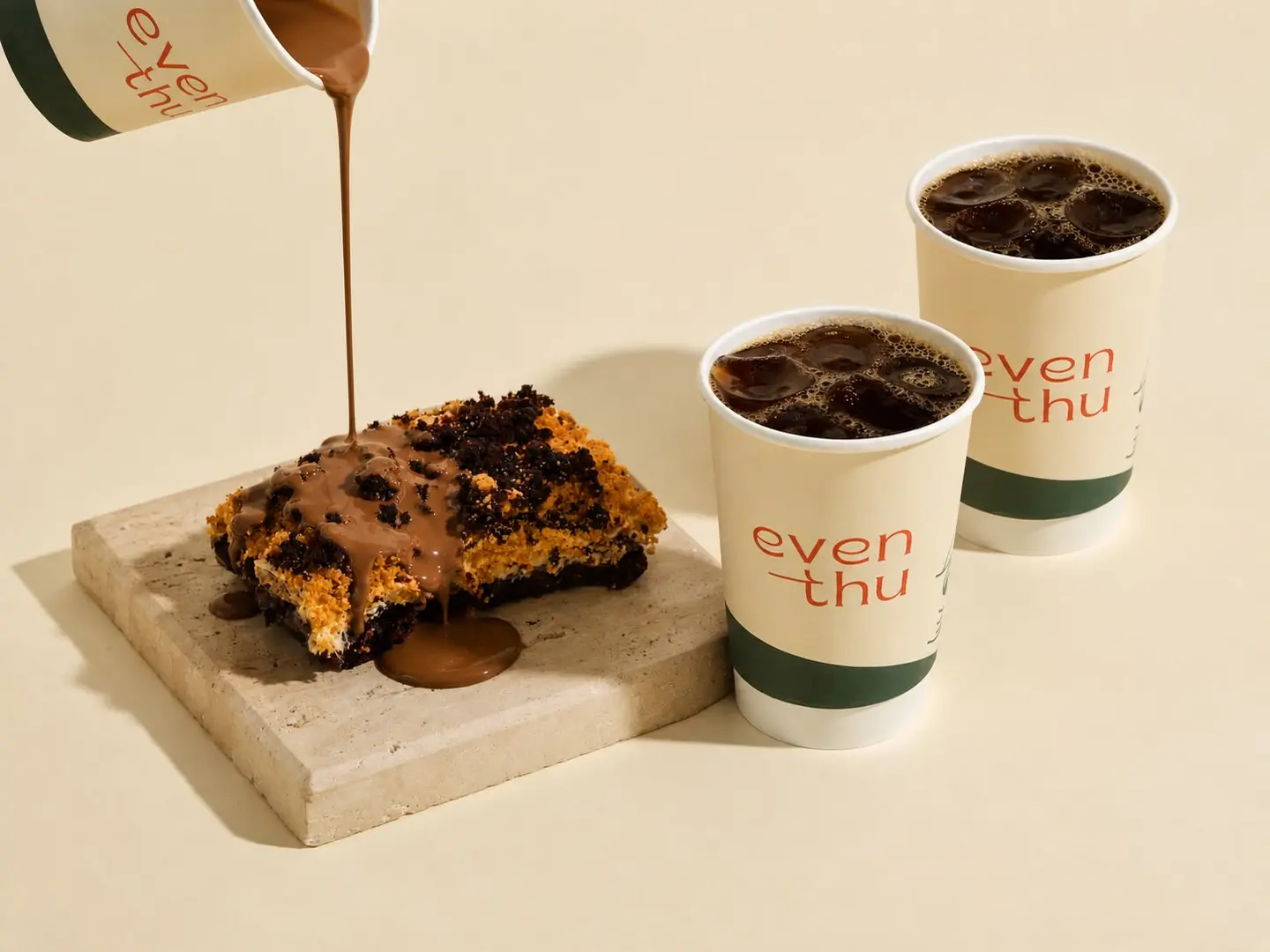 2 Coffee Day + Chocolate Puding
