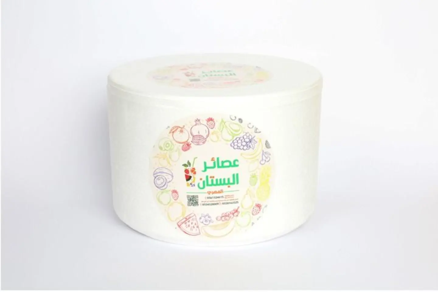 باكس عصيرات مدور ١٤ علبه