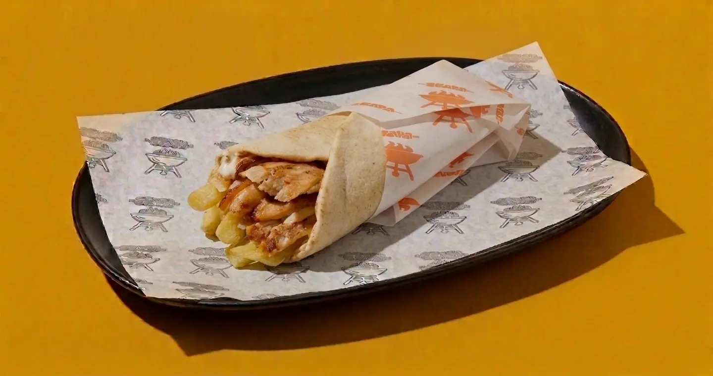 Flat Shawarma