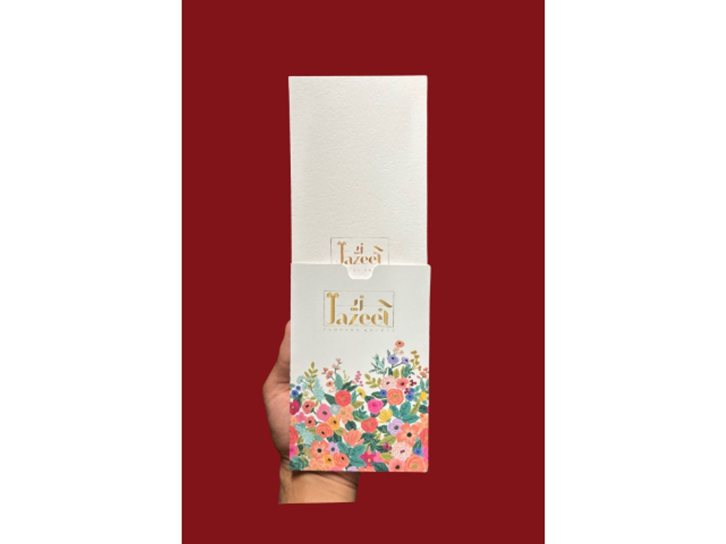 A Distinctive Card With A Printed Envelope1