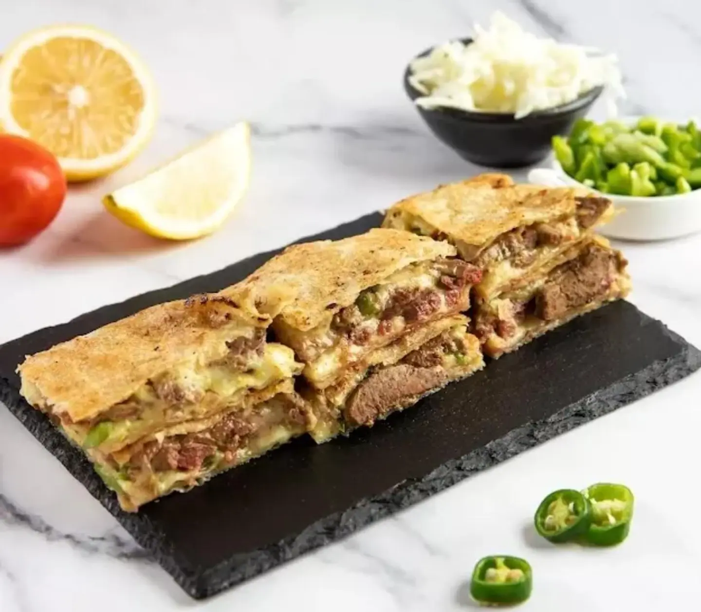 مطبق كبدة بالجبن السائل