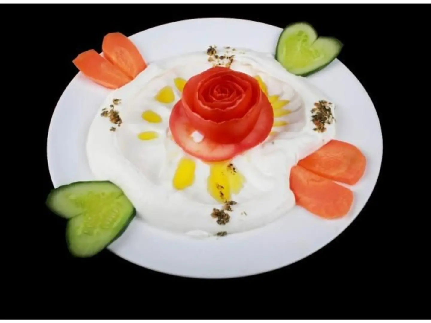 صحن لبنة سادة