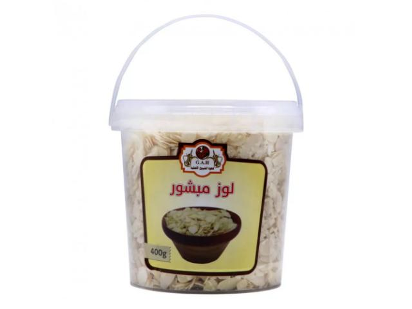 لوز مبشور 400جرام