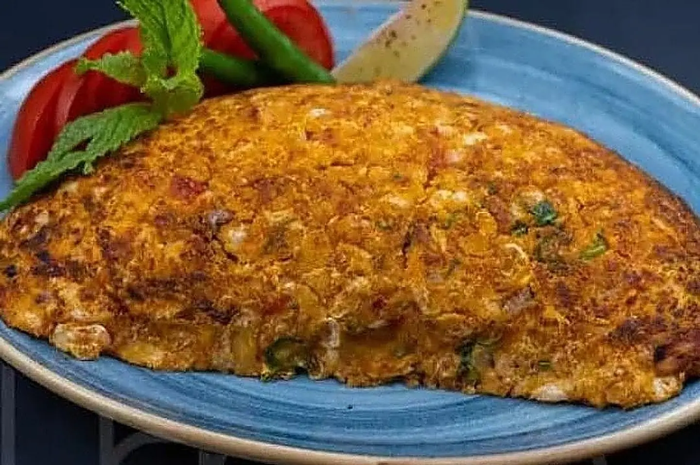 فاصوليا بالبيض حجر
