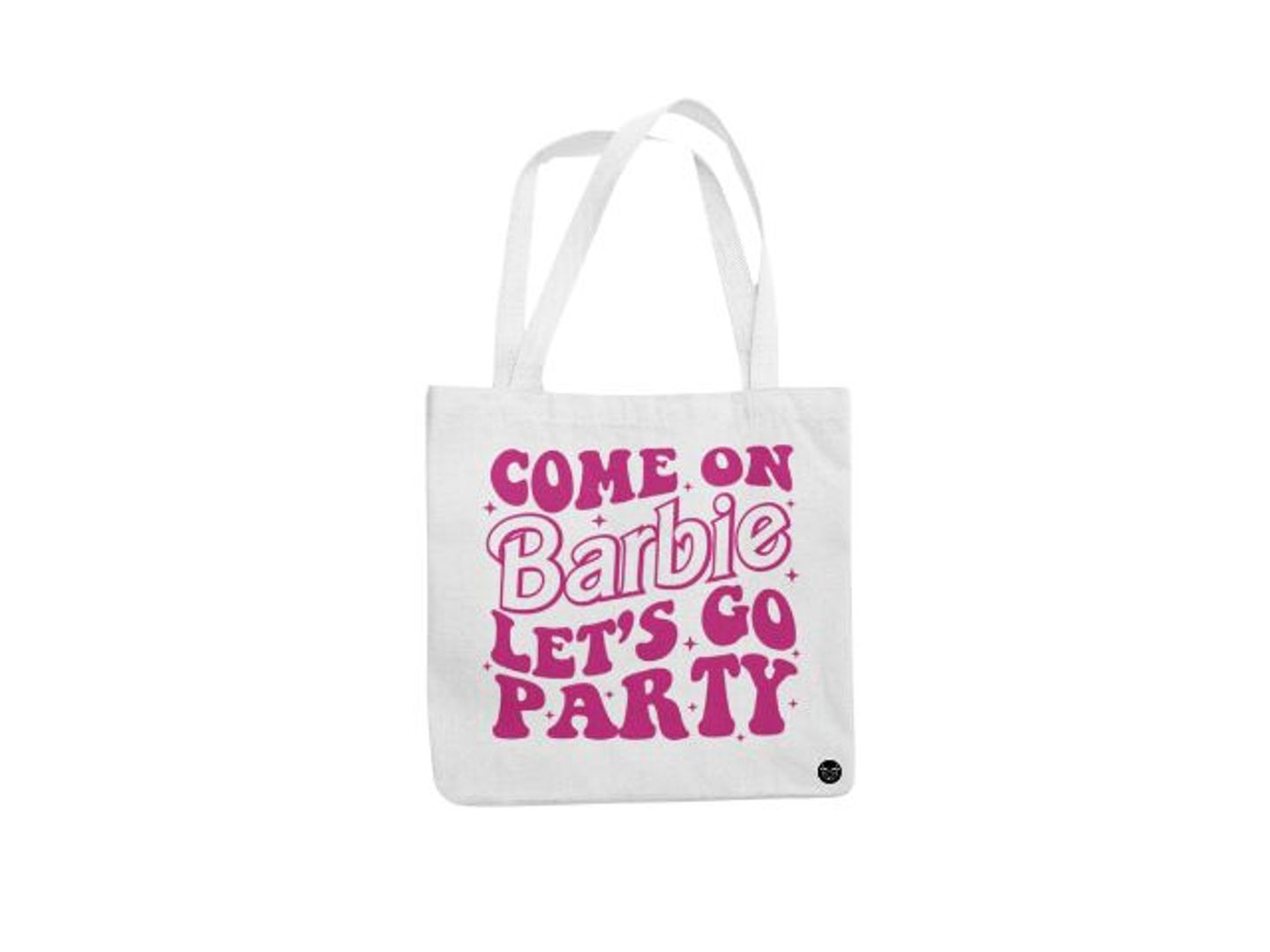 Come On Barbie Lets Go Party White Tote Bag