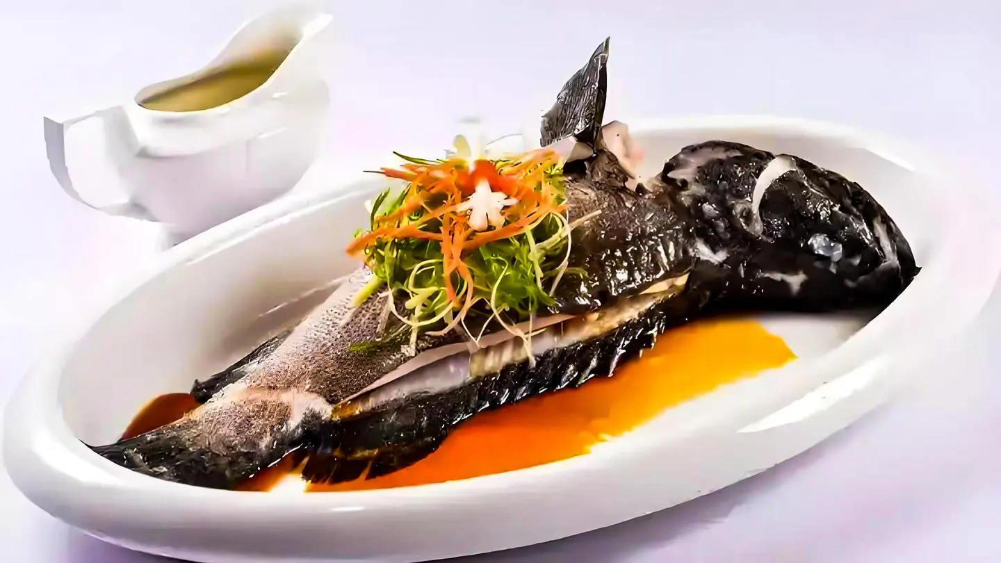 Steamed Grouper Fish