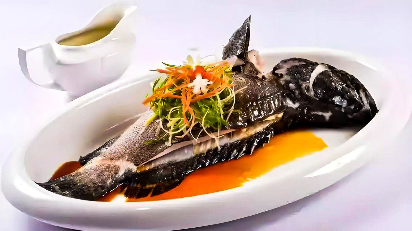 Steamed Grouper Fish