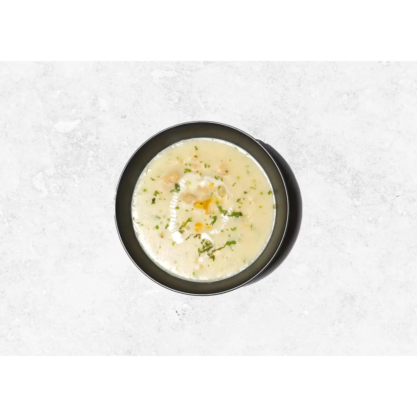 شوربة كريمة دجاج