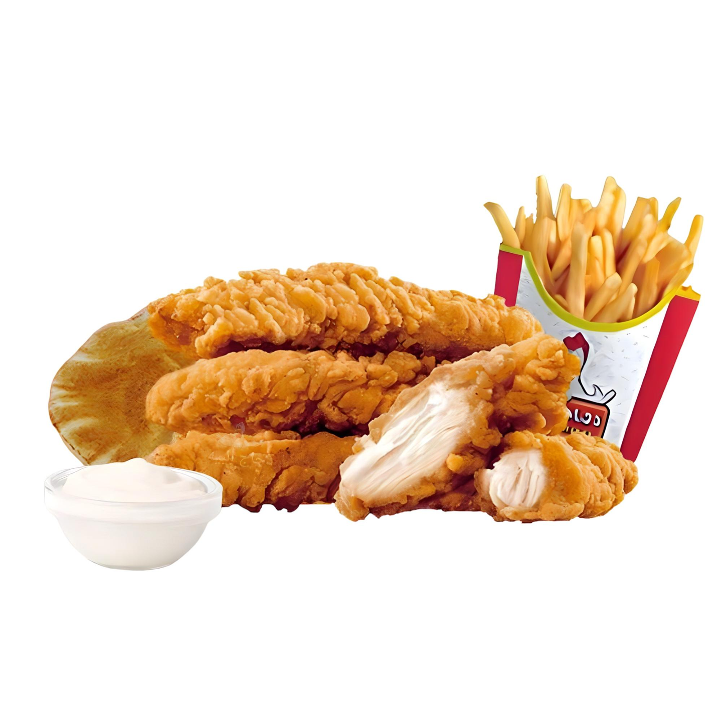 4 Pieces Crispy Strips