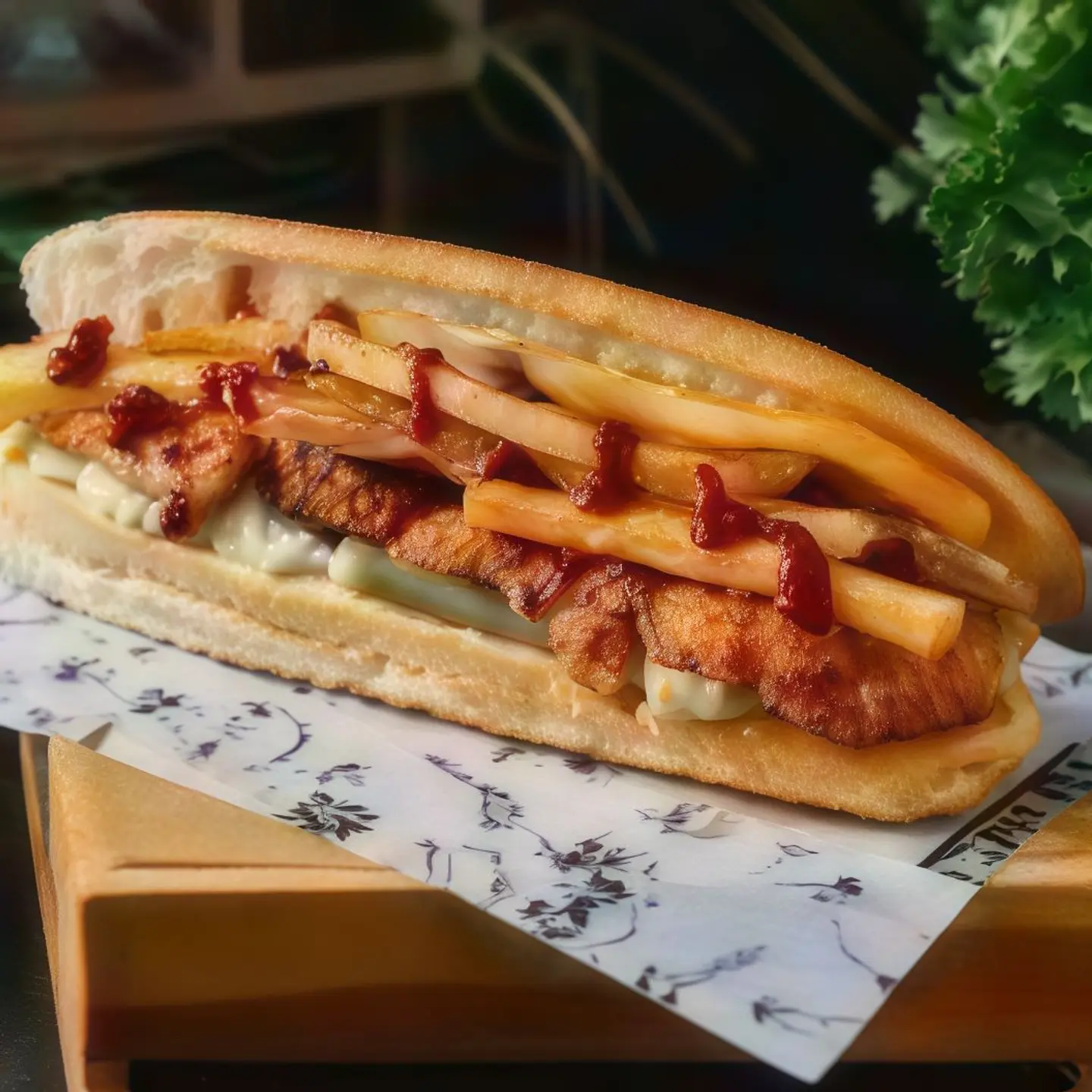 ساندوتش سكالوب