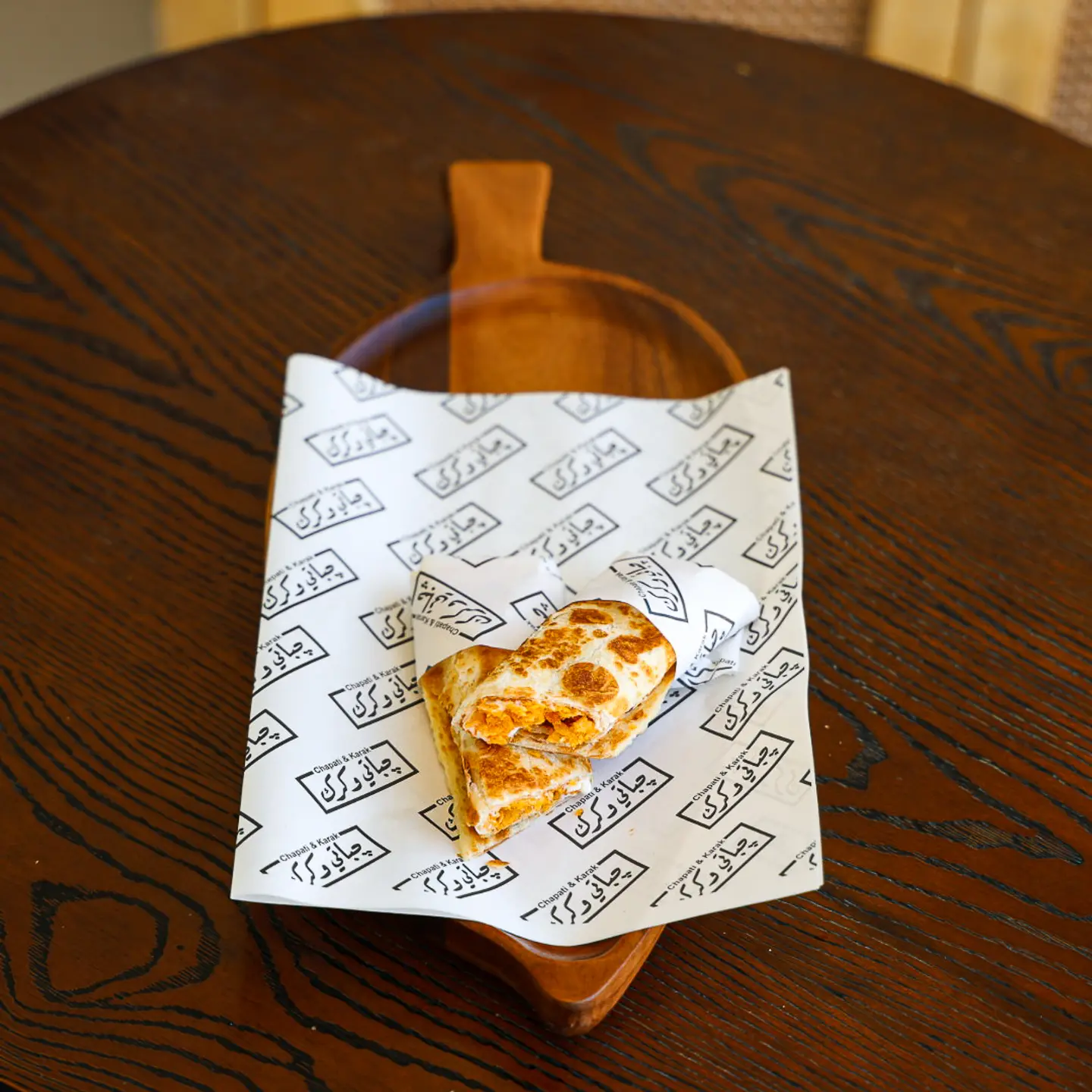 Jabati With Chips And Cheese