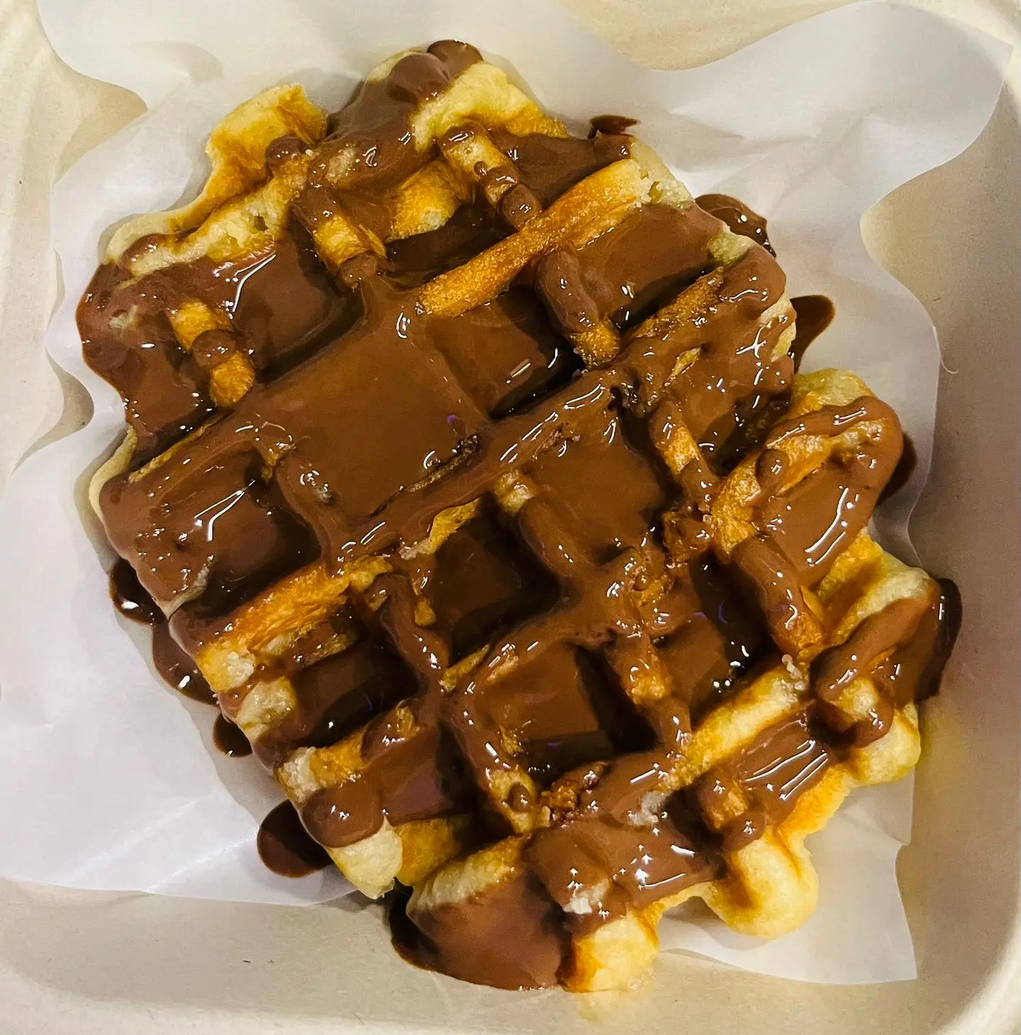 وافل الشوكولاتة