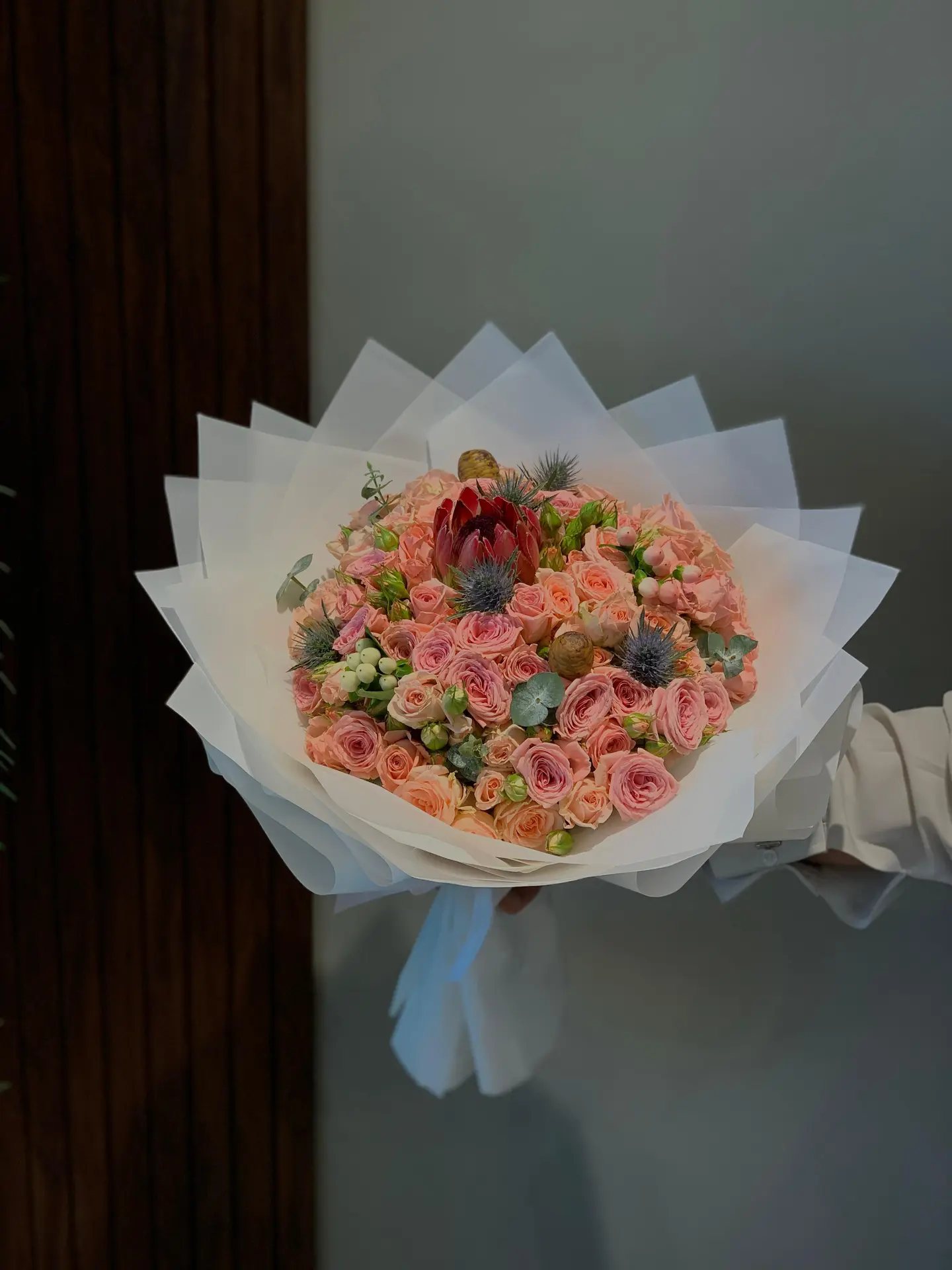 Pink Baby Rose Bouquet