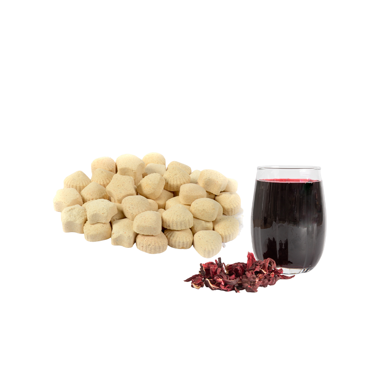 Habhaboh Cubes & Hibiscus Juice 300 Ml