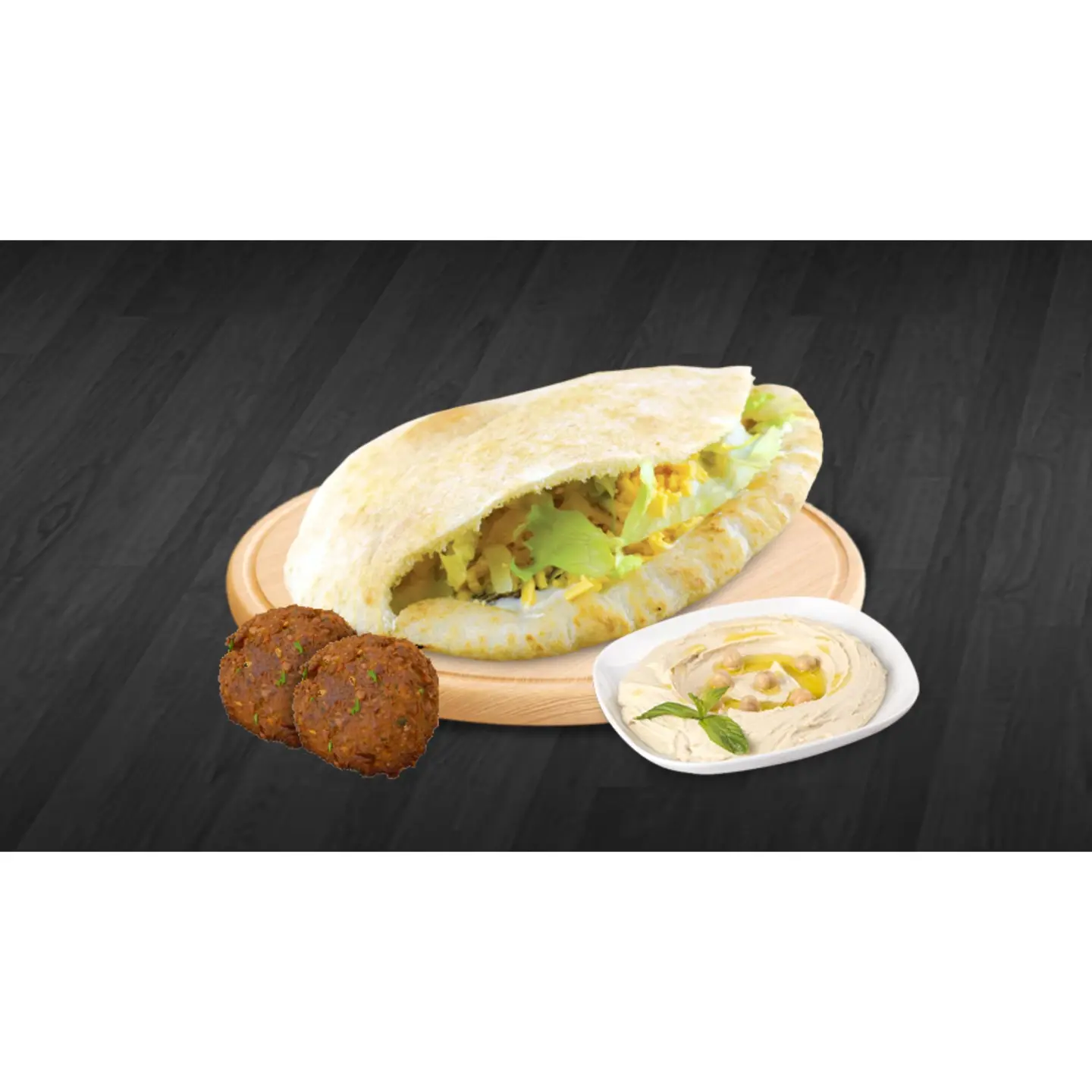 ساندوتش طعمية بالحمص