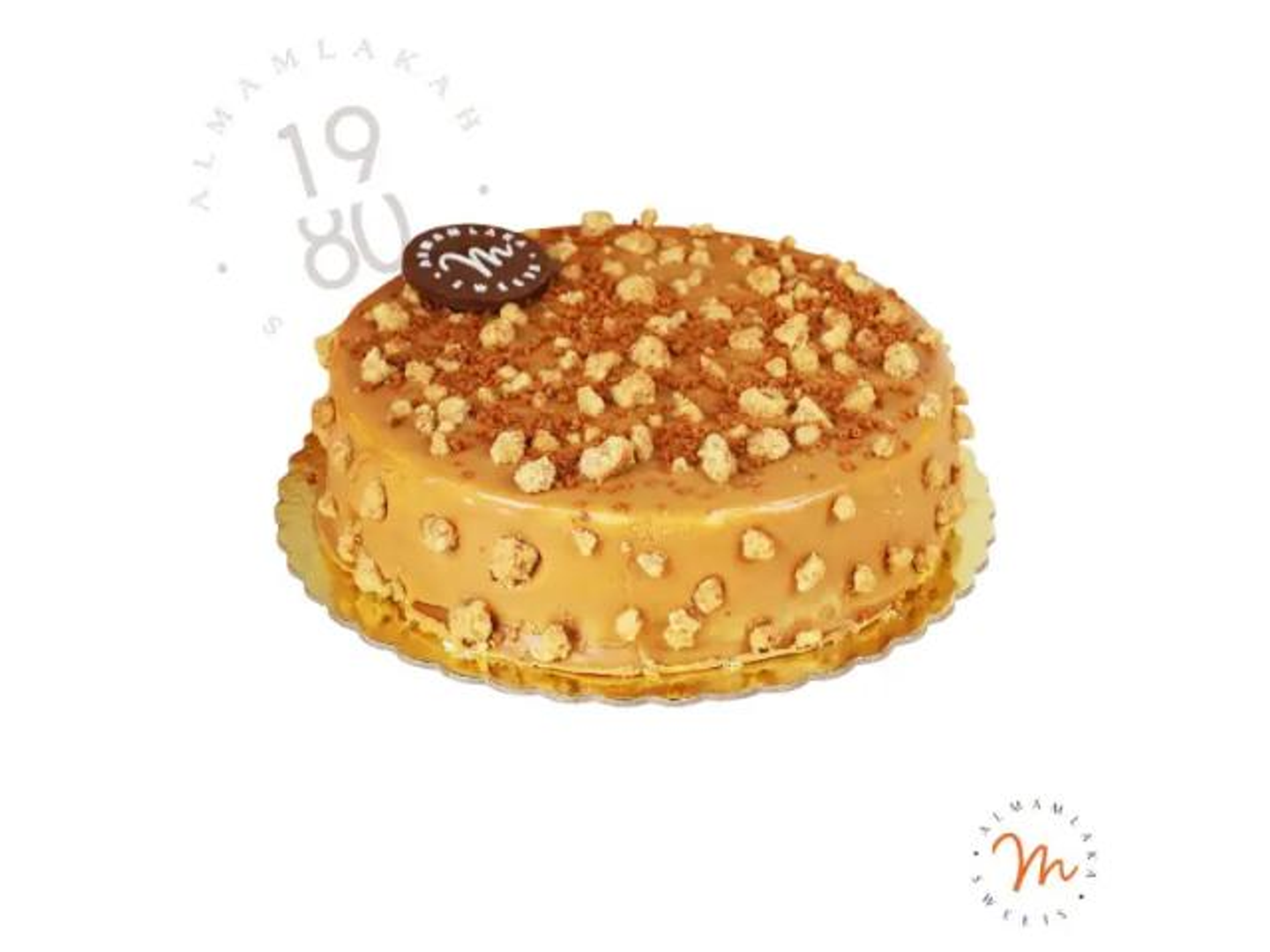 كيك لوتس بالكرمبل