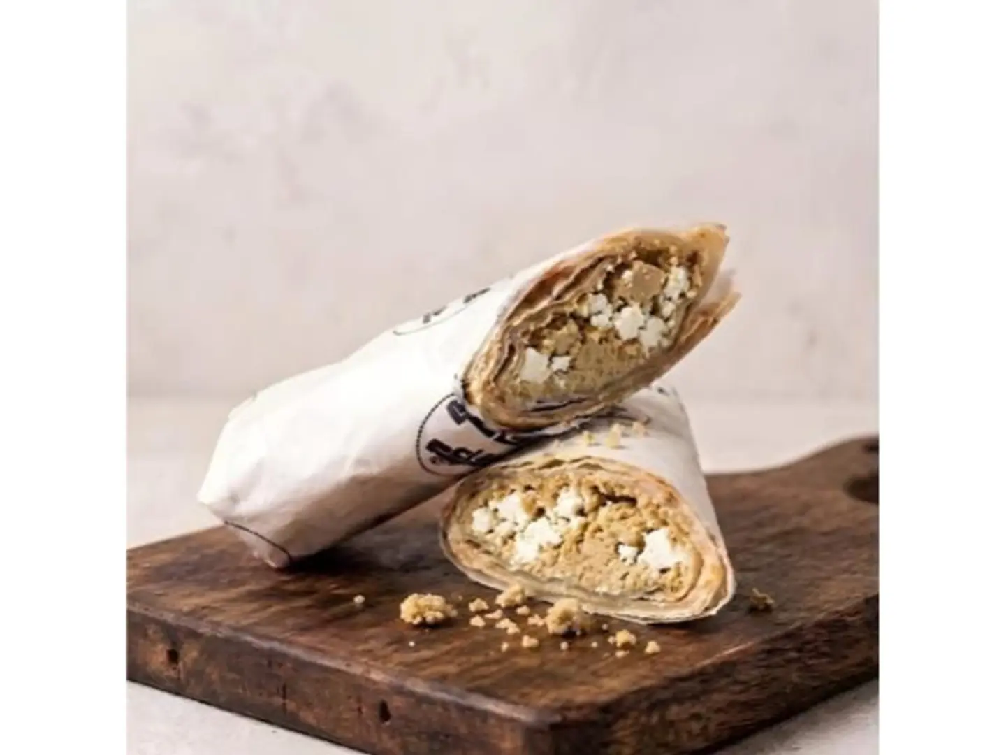 Halva Tahinah And Feta Cheese Chapati