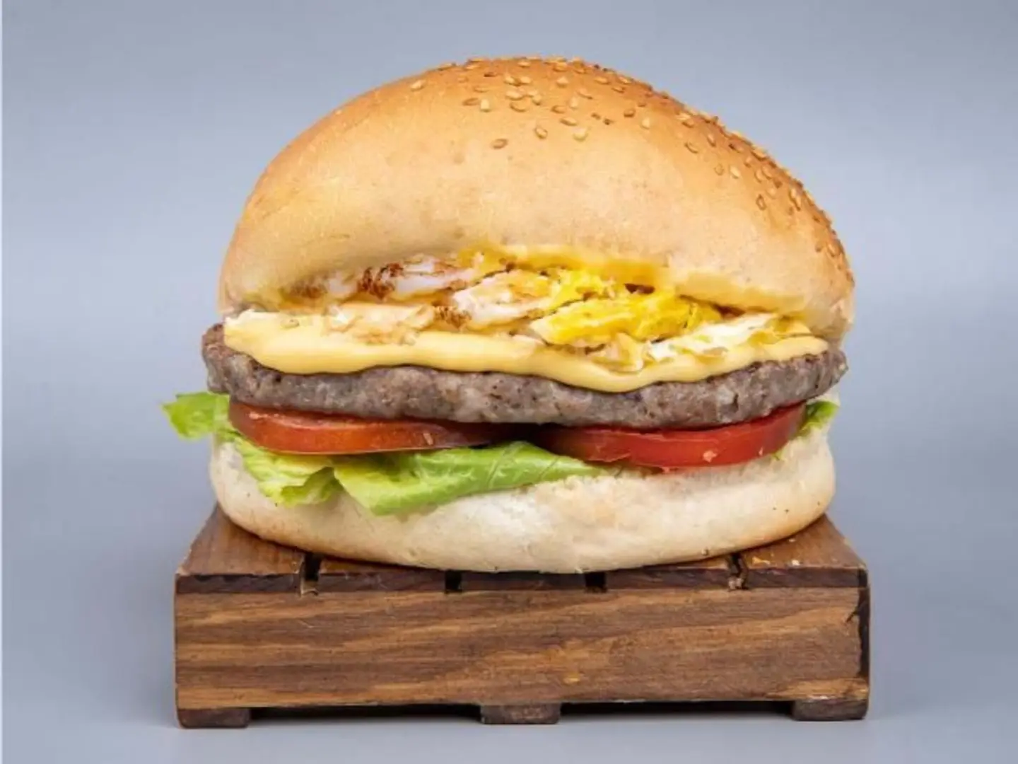 Beef Burger With Egg