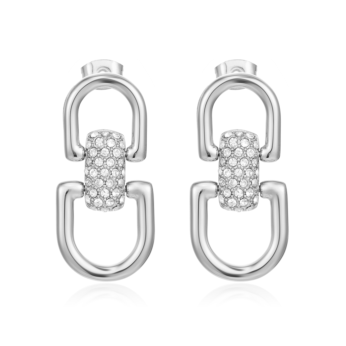 Loriana Earrings.Silver