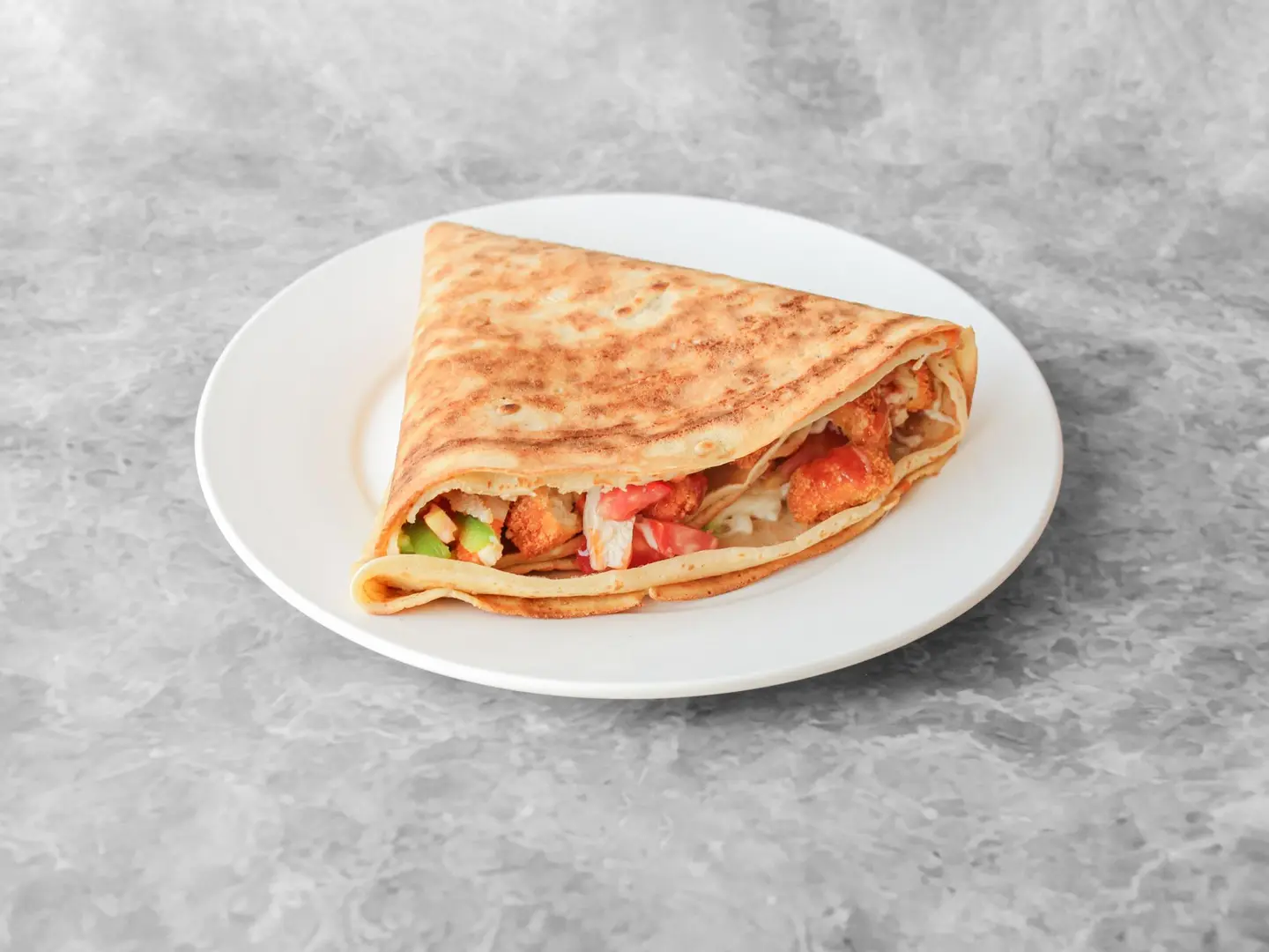 Mixed Chicken Crepe
