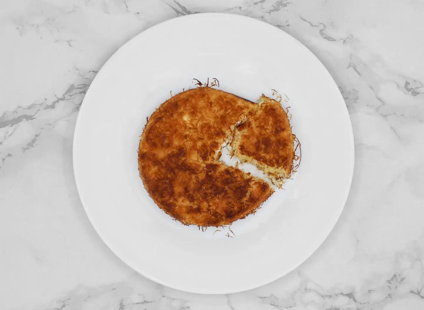Kunafa With Cream