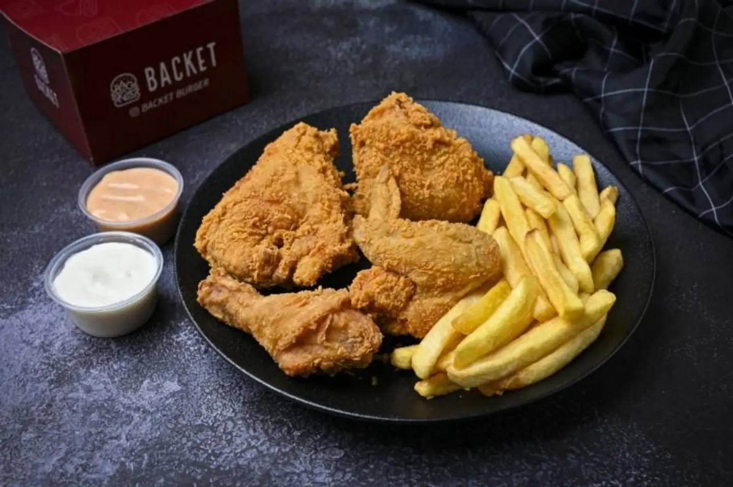 Regular Broasted Chicken 2 Pieces