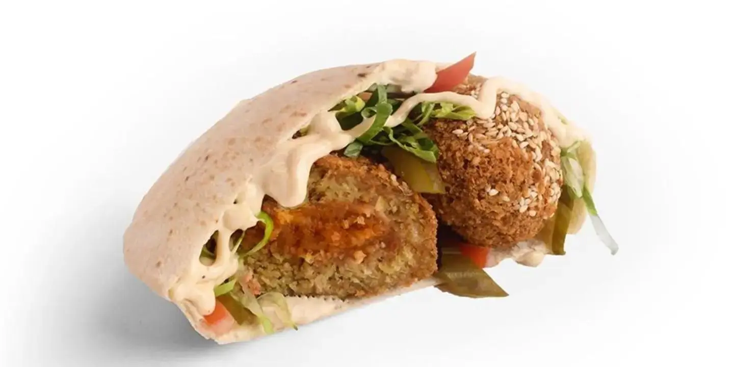 ساندوتش فلافل سادة