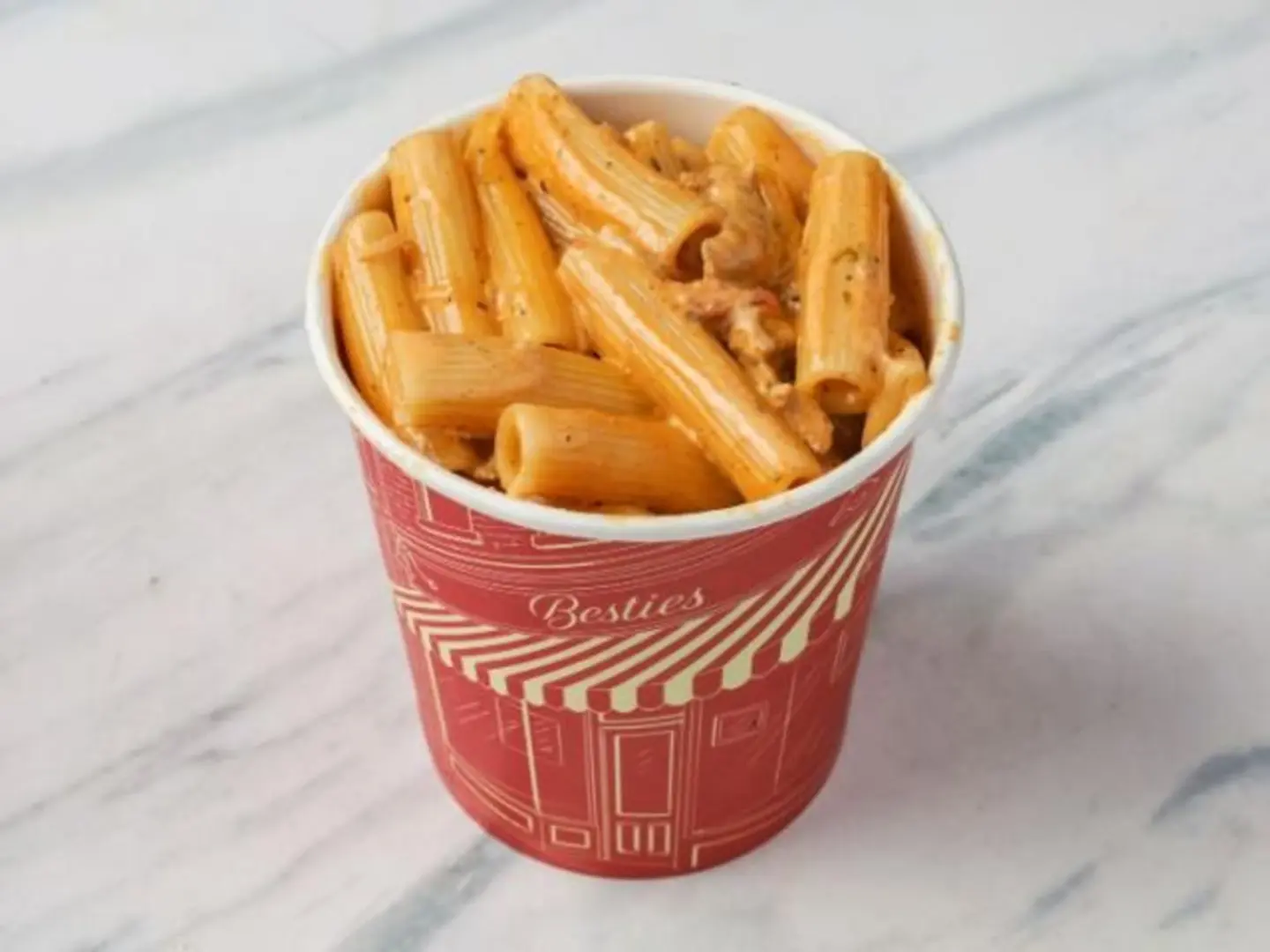 Pink Pasta With Chicken