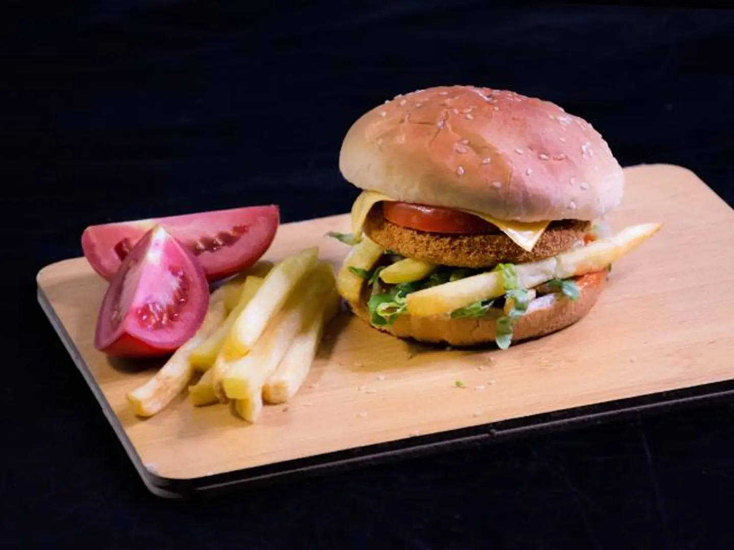 Fried Chicken Burger