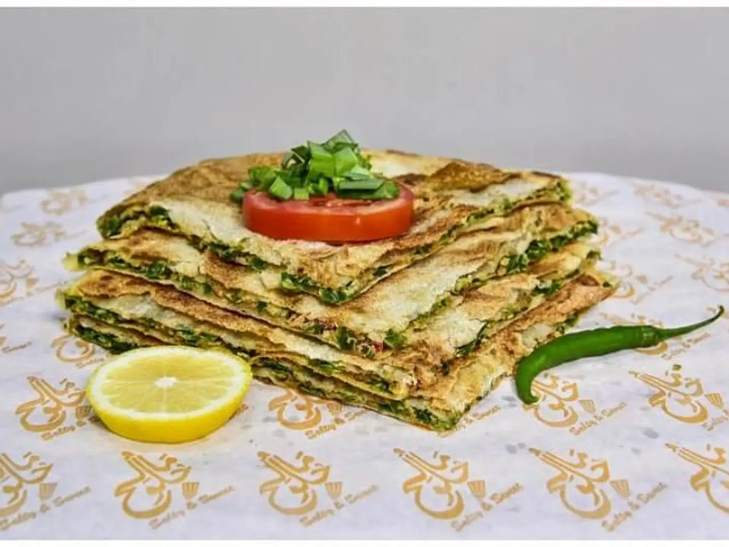 Vegetable Mutabbak Double