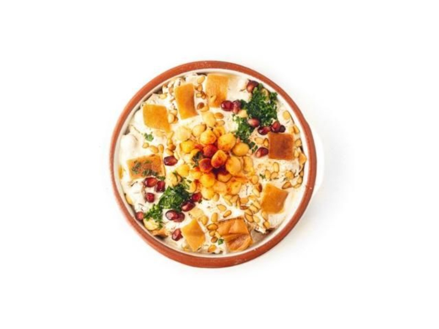 Hummus With Nuts Fatteh