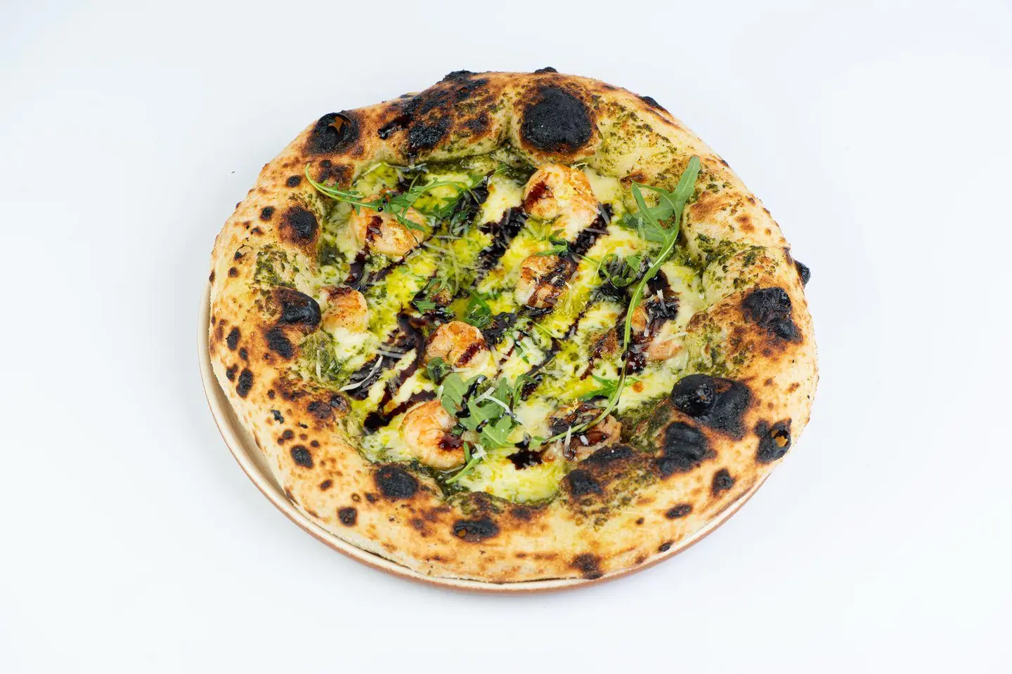 Pesto Shrimp Pie
