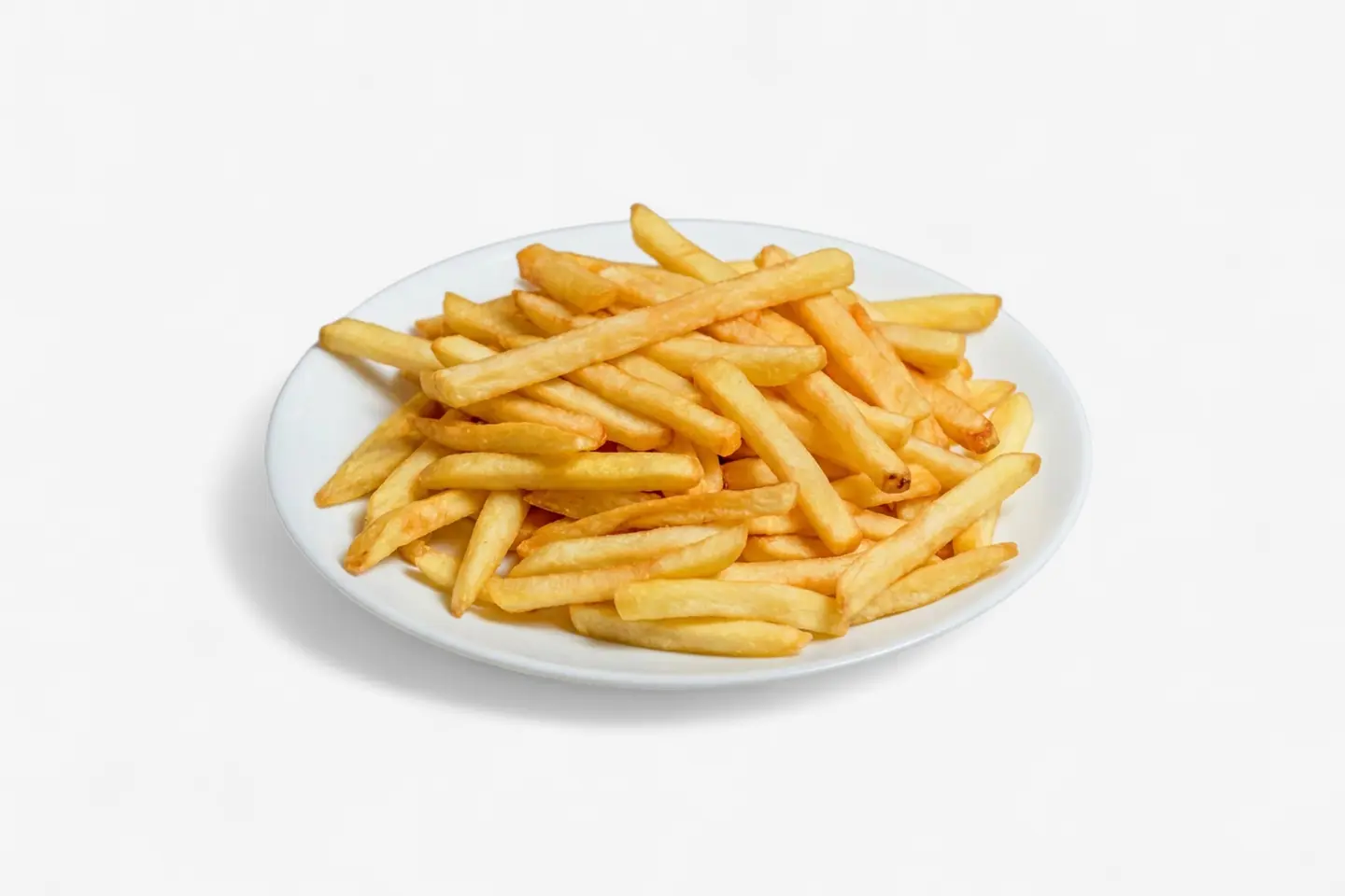 Large Plain Potato Plate