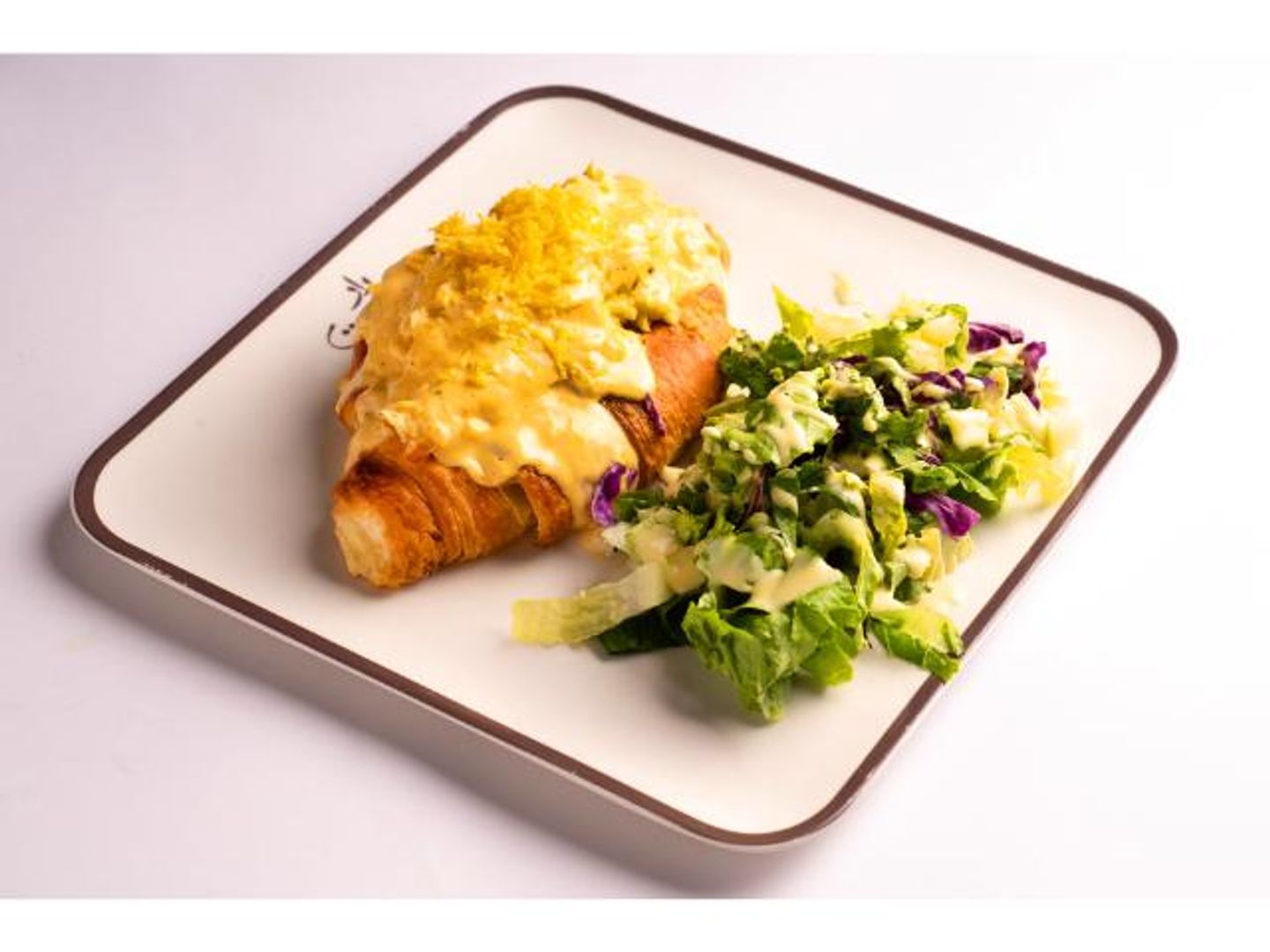 Egg Crumble Croissant