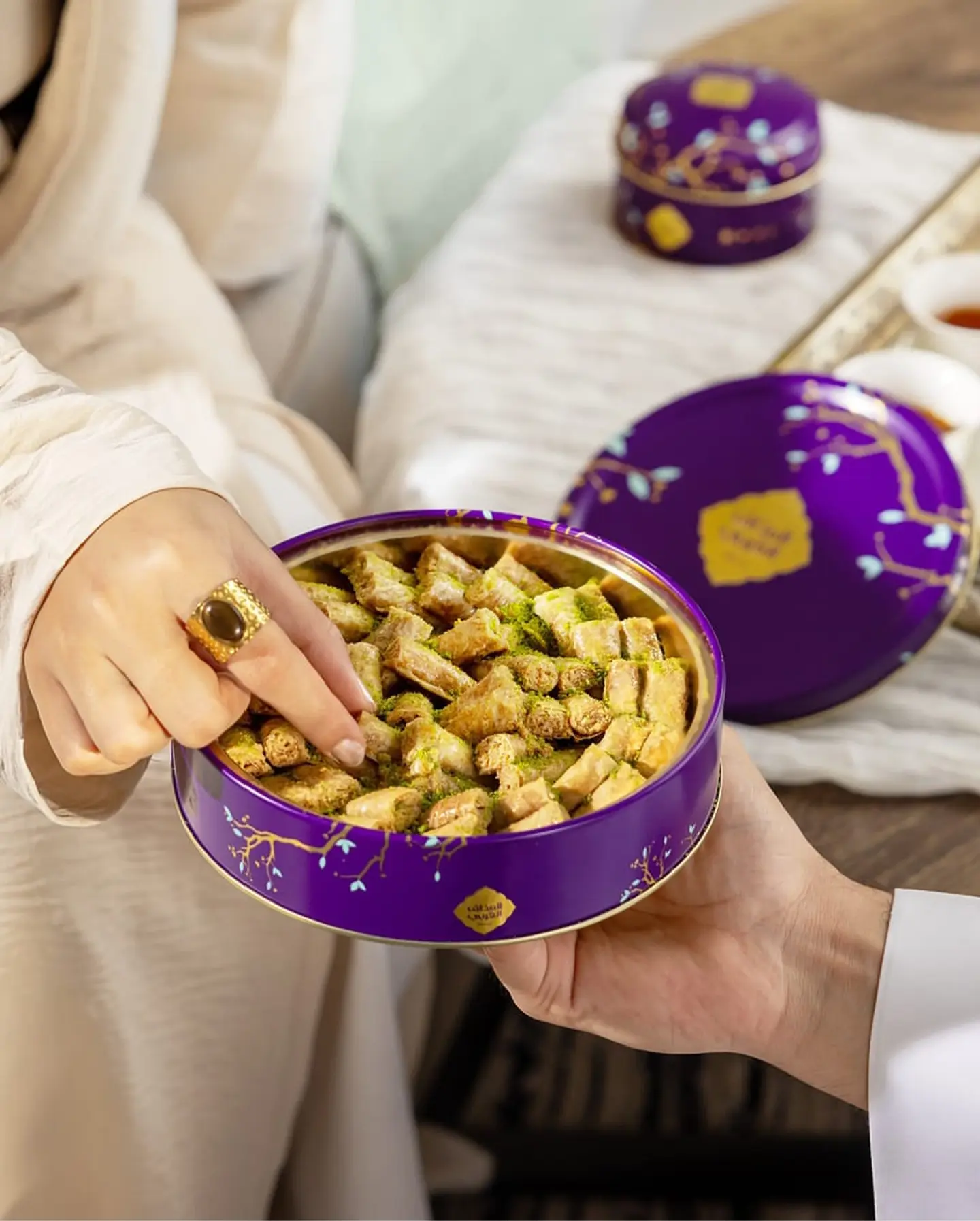 Mini Pistachio Baklawa