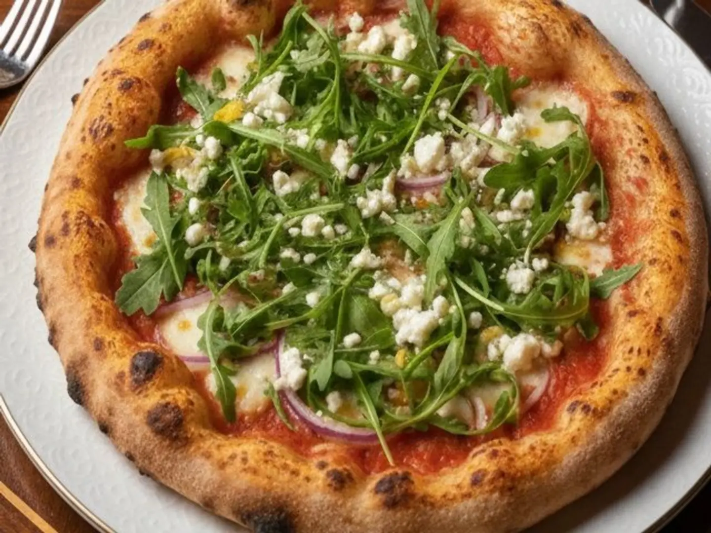 Napolitano Rucola Pizza