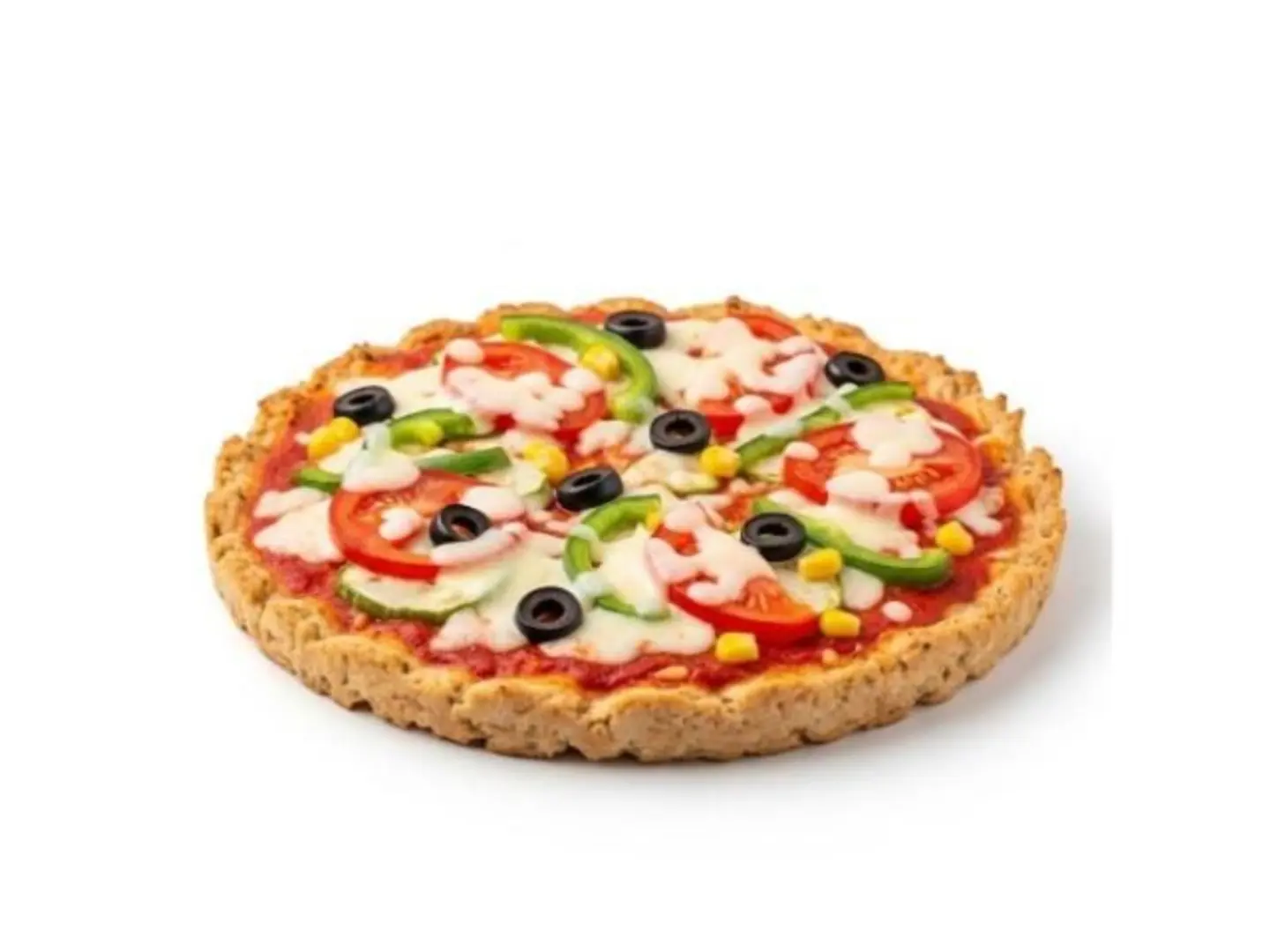 Vegetable Pizza (With Chicken Dough)