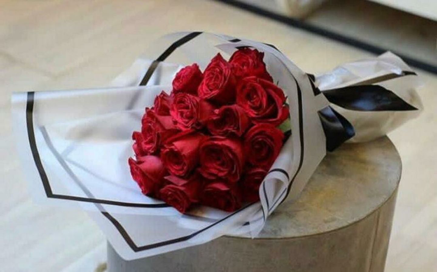 The Bicycle Rose Bouquet