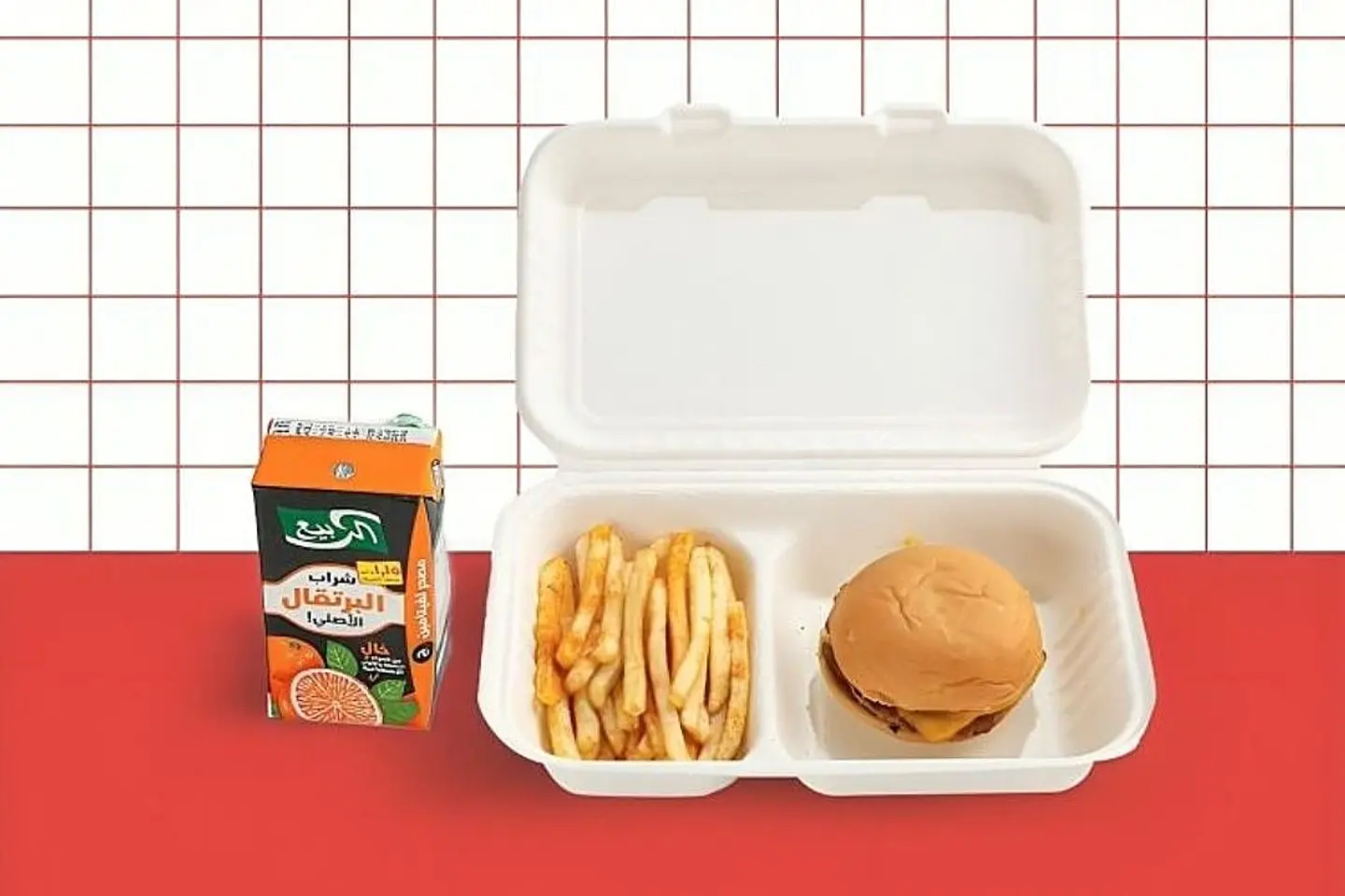 كيدز ميل برجر لحم