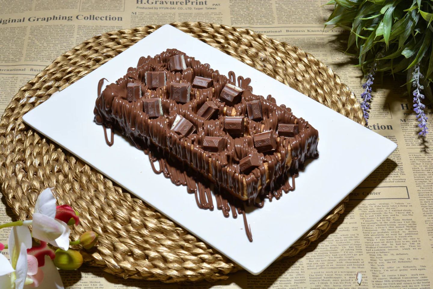 Waffle With Kinder