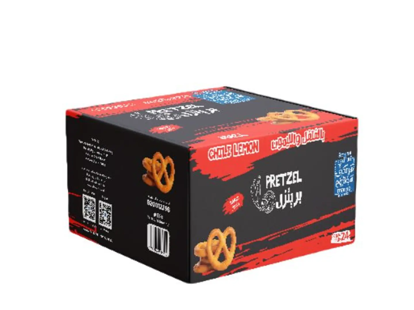 Pretzel Chili & Lemon Box 25 Grams